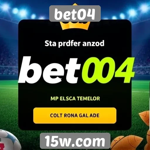 Bet04 oferece promoções atraentes para novos jogadores