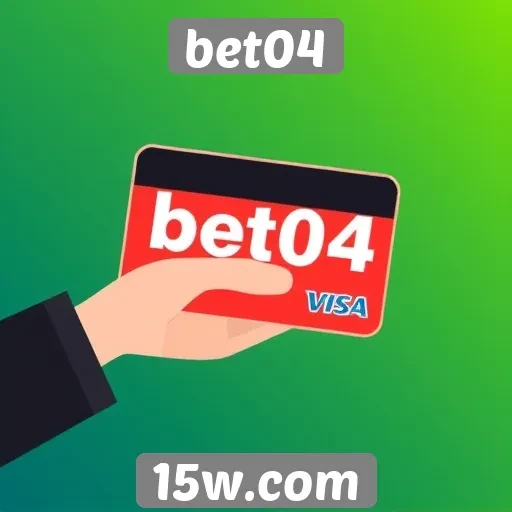 Métodos de pagamento aceitos na bet04